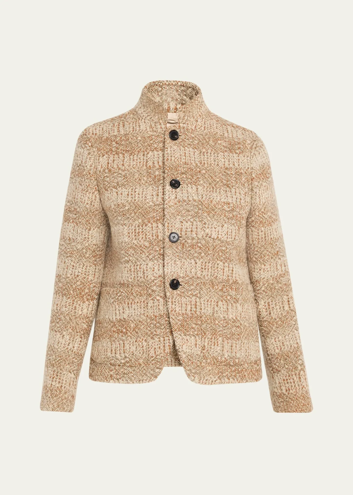 Loro PianaSpagna Wool Mini Single-Breasted Jacket