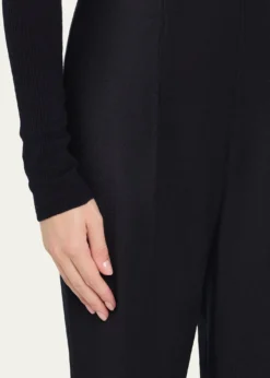 Loro PianaTimi Wool-Cashmere Flannel Wide-Leg Pants