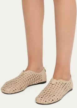 Loro PianaWoven Leather Flats