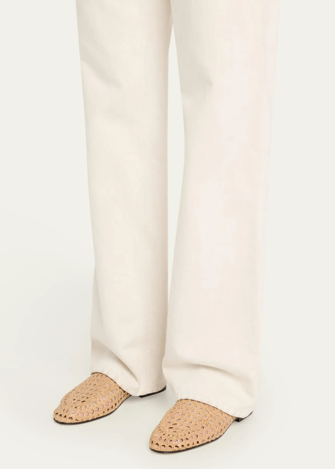 Loro PianaWoven Leather Slip-On Loafers