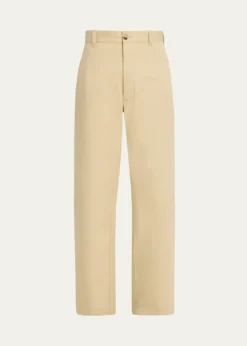 Loro PianaYoko High-Waisted Cotton Trousers