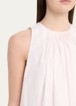 Loulou De SaisonLiao Sleeveless Pleated Blouse