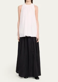 Loulou De SaisonNaya A-Line Gathered Skirt