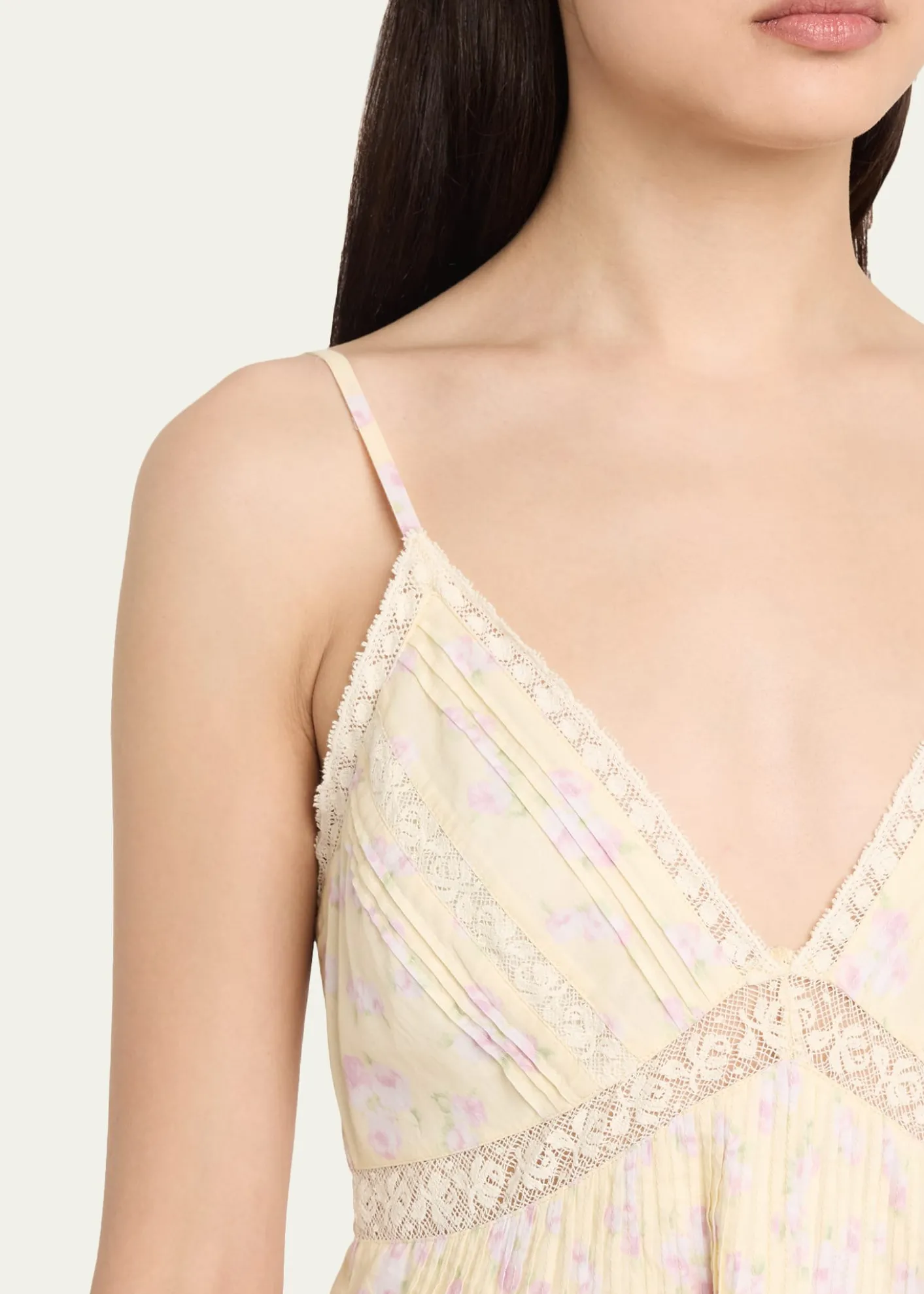 LoveShackFancyAlonna Floral Mini Dress