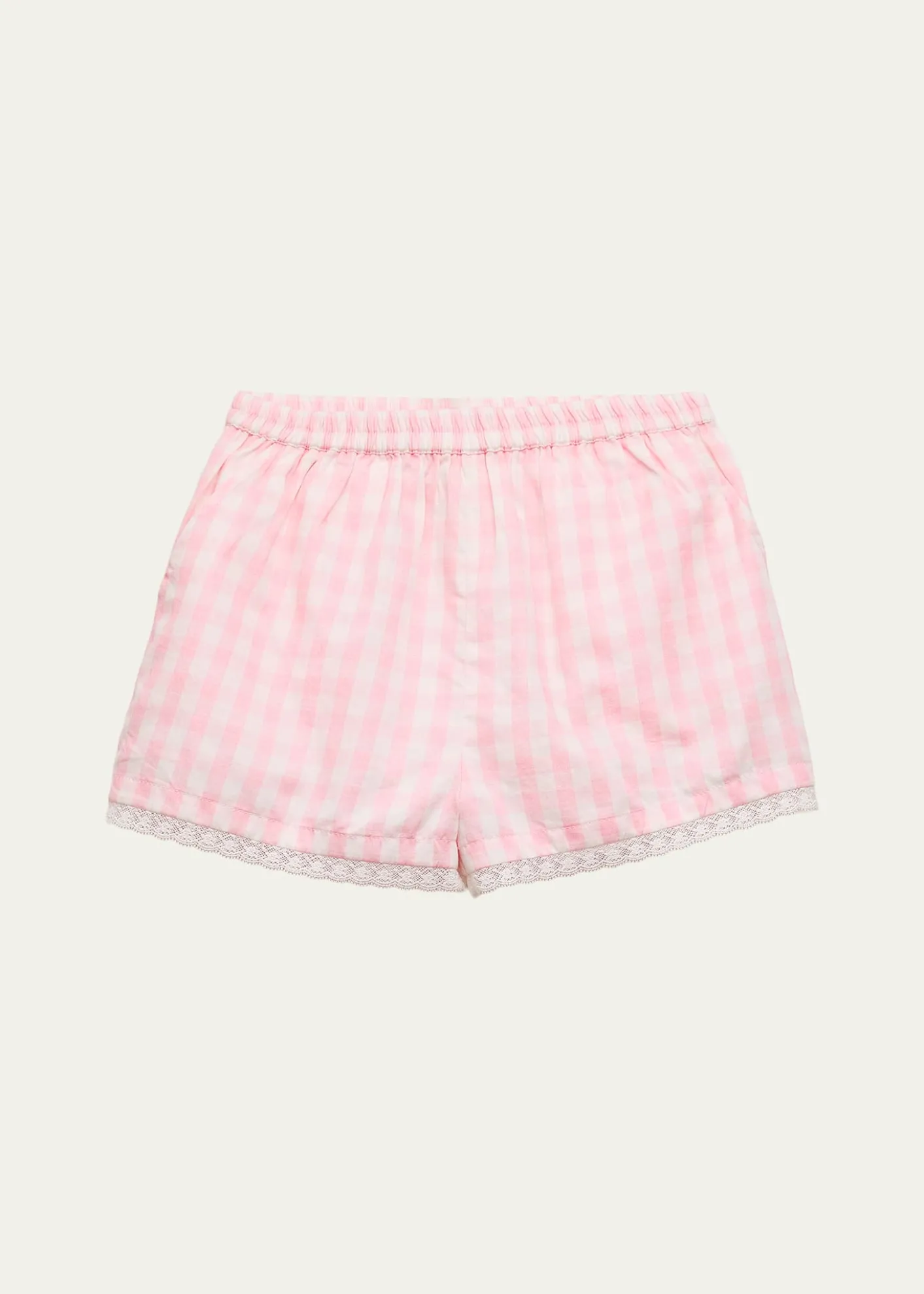 LoveShackFancyGirl's Georgie Gingham Shorts, Size 2-6