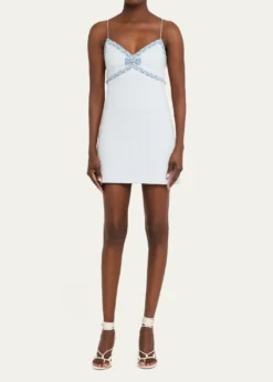 LoveShackFancyNovara Tweed Mini Dress