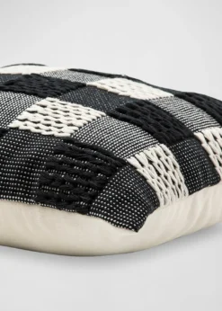 MacKenzie-ChildsBuffalo Check Outdoor Pillow
