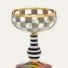 MacKenzie-ChildsCarnival Couple Sterling Glass