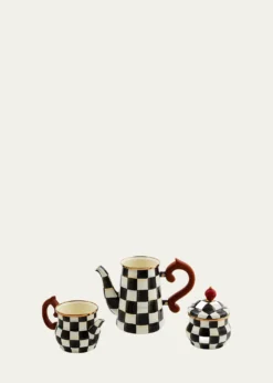 MacKenzie-ChildsCourtly Check Stackable Coffee Set
