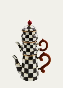MacKenzie-ChildsCourtly Check Stackable Coffee Set