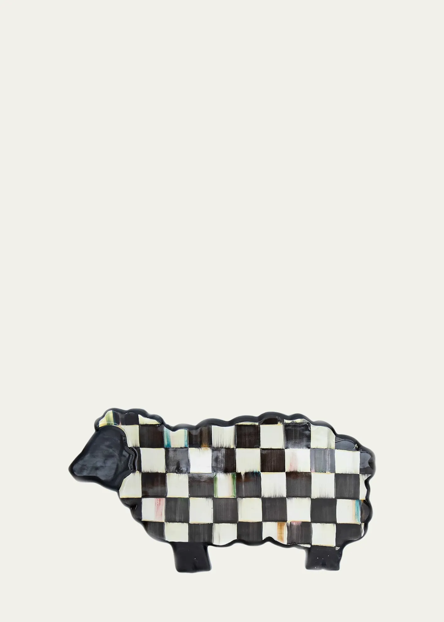 MacKenzie-Childs13.75" Courtly Check Sheep Serving Board