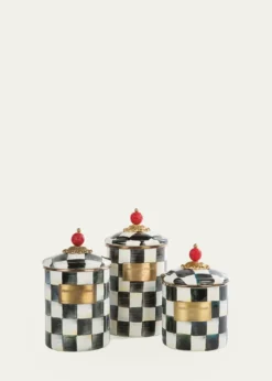 MacKenzie-ChildsCourtly Check Medium Canister