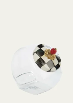 MacKenzie-ChildsCourtly Check Cookie Jar