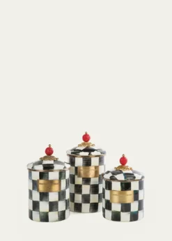 MacKenzie-ChildsCourtly Check Small Canister