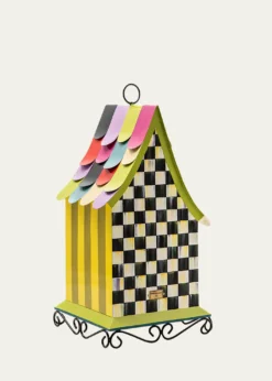 MacKenzie-ChildsCourtly Cottage Birdhouse