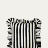 MacKenzie-ChildsCourtly Stripe Ruffle Throw Pillow