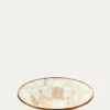 MacKenzie-ChildsMocha Check Breakfast Bowl