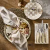 MacKenzie-ChildsMocha Check Salad Plate