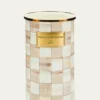 MacKenzie-ChildsMocha Check Utensil Holder