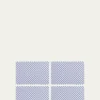 MacKenzie-ChildsNavy Check Placemats, Set of 4