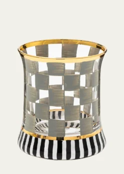 MacKenzie-Childs8 oz. Carnival Sterling Glass Tumbler, Set of 2