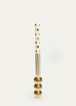MacKenzie-ChildsRibbed Triple Sphere Candle Holder