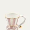 MacKenzie-ChildsRosy Check Ceramic Mug