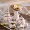 MacKenzie-ChildsRosy Check Enamel Saucer