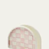 MacKenzie-ChildsRosy Check Enamel Napkin Holder