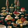 MacKenzie-ChildsRosy Check Enamel Compote Bowl, Large