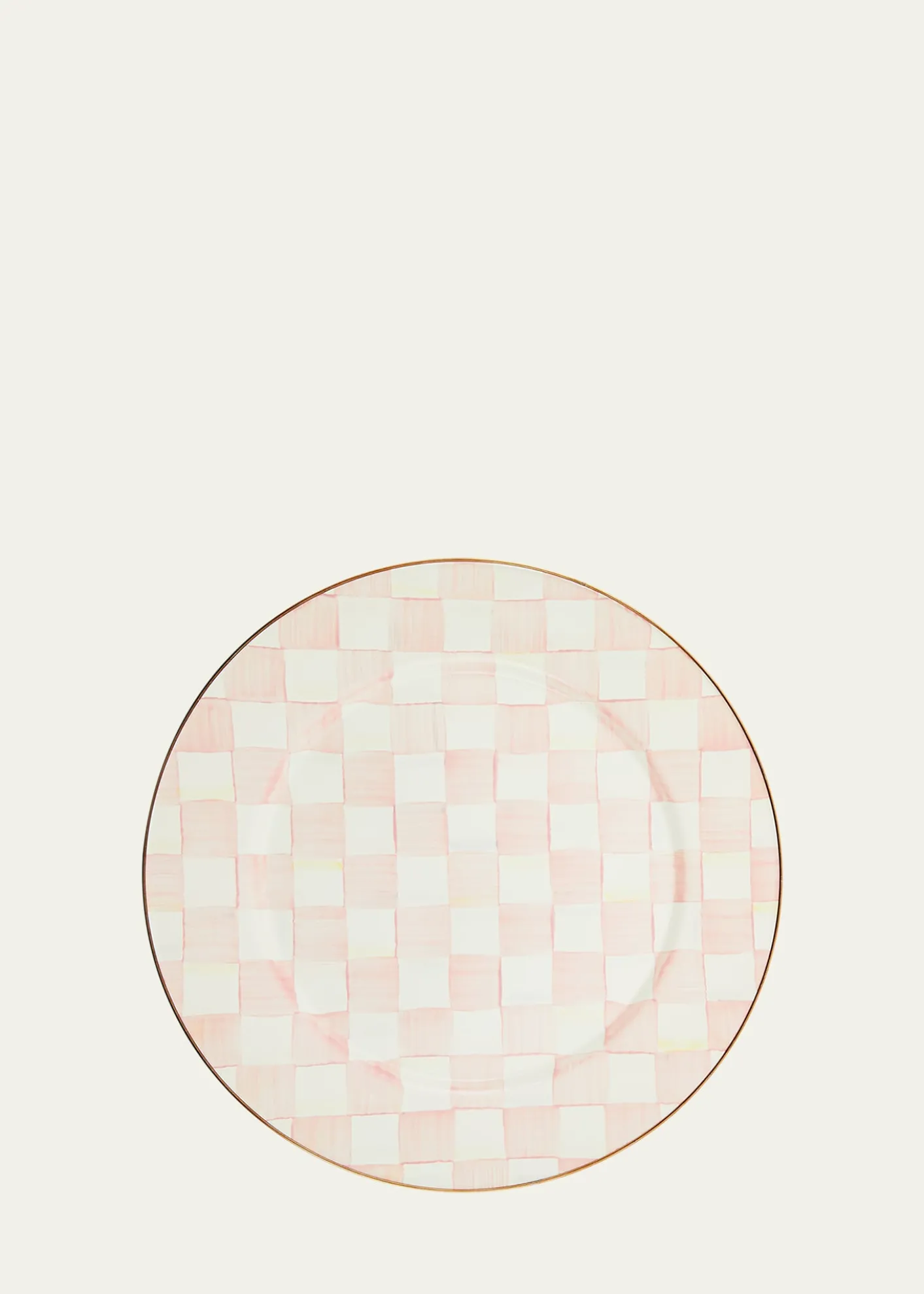 MacKenzie-ChildsRosy Check Enamel Serving Platter