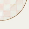 MacKenzie-ChildsRosy Check Enamel Dinner Plate