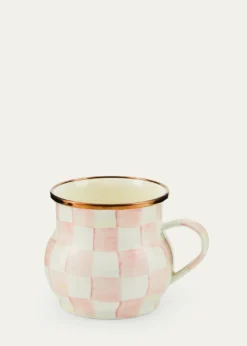 MacKenzie-ChildsRosy Check Enamel Mug