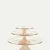 MacKenzie-ChildsRosy Check Pedestal Platter, Mini