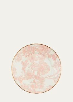 MacKenzie-ChildsRosy English Garden Enamel Dinner Plate