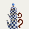 MacKenzie-ChildsRoyal Check Stackable Coffee Set