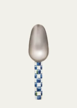 MacKenzie-ChildsRoyal Check Enamel Scoop, Small