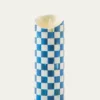 MacKenzie-ChildsRoyal Check Flicker Pillar Candle