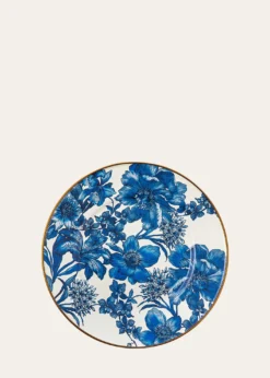MacKenzie-ChildsRoyal English Garden Enamel Salad/Dessert Plate