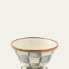 MacKenzie-ChildsSterling Check Enamel Little Sugar Bowl