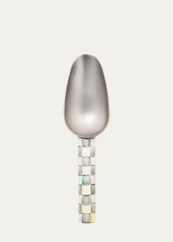 MacKenzie-ChildsSterling Check Enamel Scoop, Small