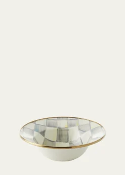 MacKenzie-ChildsSterling Check Breakfast Bowl