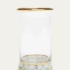MacKenzie-ChildsSterling Check Highball Glass