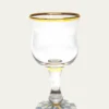 MacKenzie-ChildsSterling Check Wine Glass