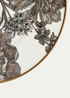 MacKenzie-ChildsSterling English Garden Enamel Salad Dessert Plate