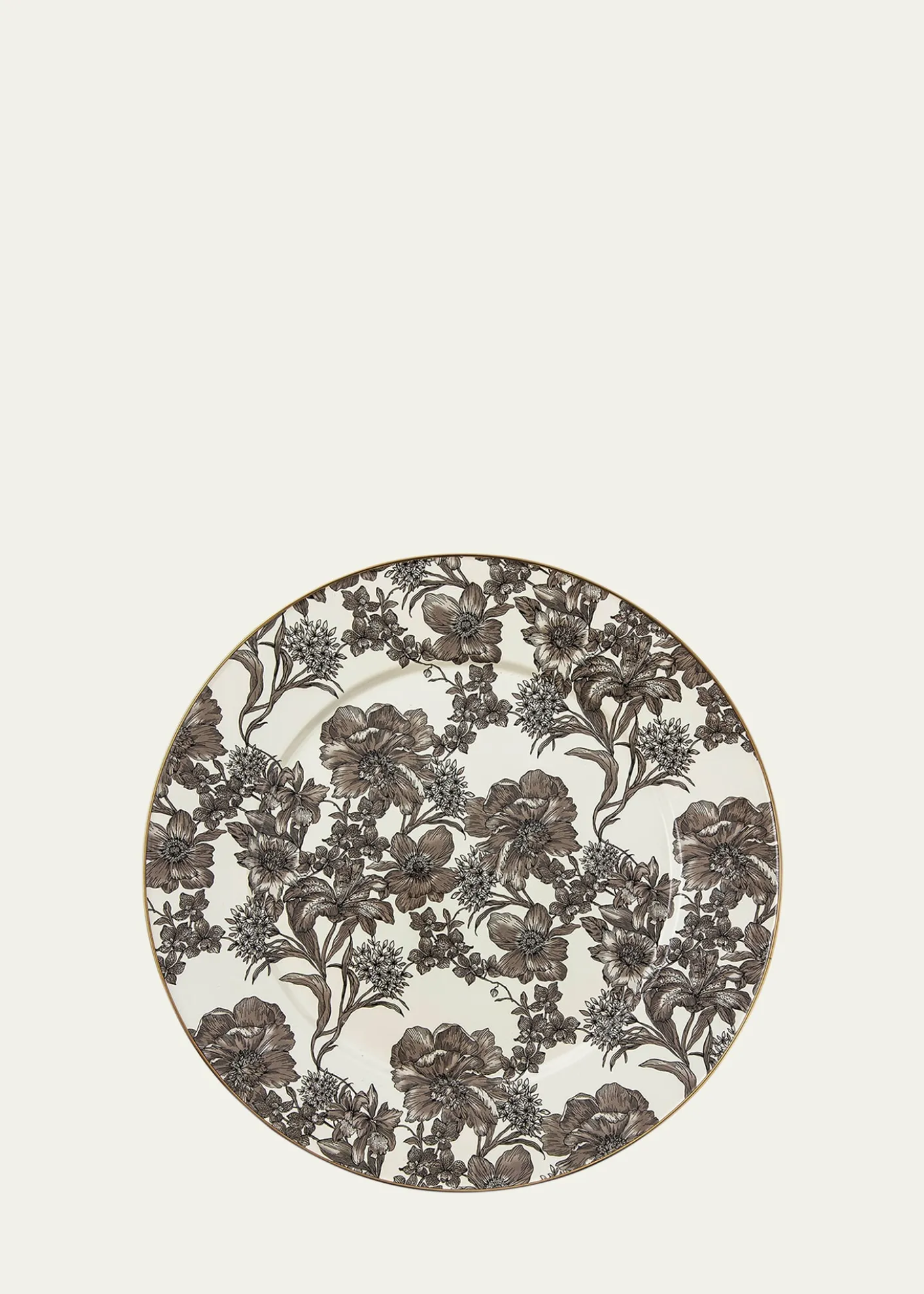 MacKenzie-ChildsSterling English Garden Enamel Serving Platter