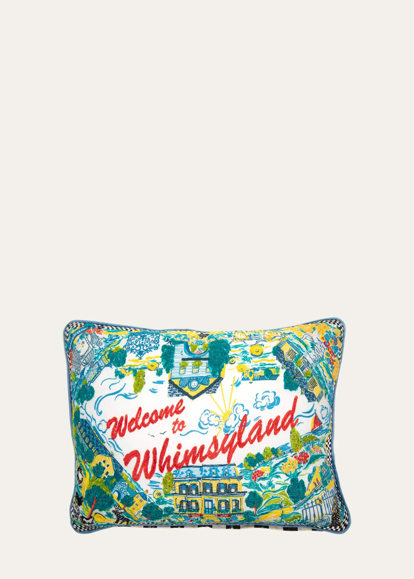 MacKenzie-ChildsWhimsyland Pillow