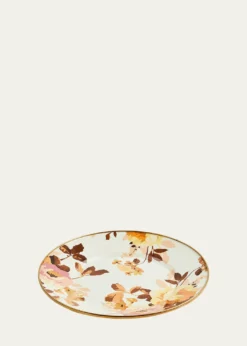 MacKenzie-ChildsWild Rose White Dinner Plate