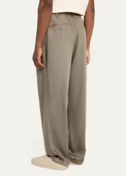 MaglianoMen's Lyocell Peoples Pleated Wide-Leg Pants