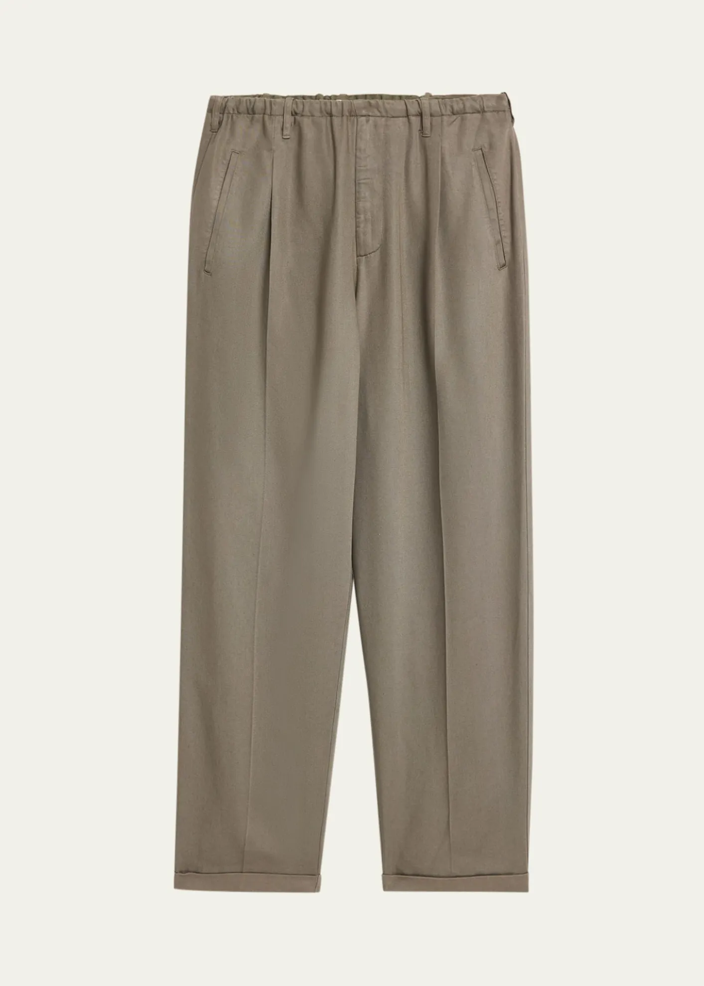 MaglianoMen's Lyocell Peoples Pleated Wide-Leg Pants